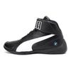 Puma Bmw M Series Kart Cat Iii Mid Synthetic Leather Training Shoes Men Sneakers Black White 306196-01