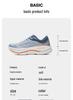 HK Breathable Mesh Trail Running Shoes - Comfortable, Thick Sole, Shock-Absorbing, Wear-Resistant for Long-Distance Training and Physical Tests.