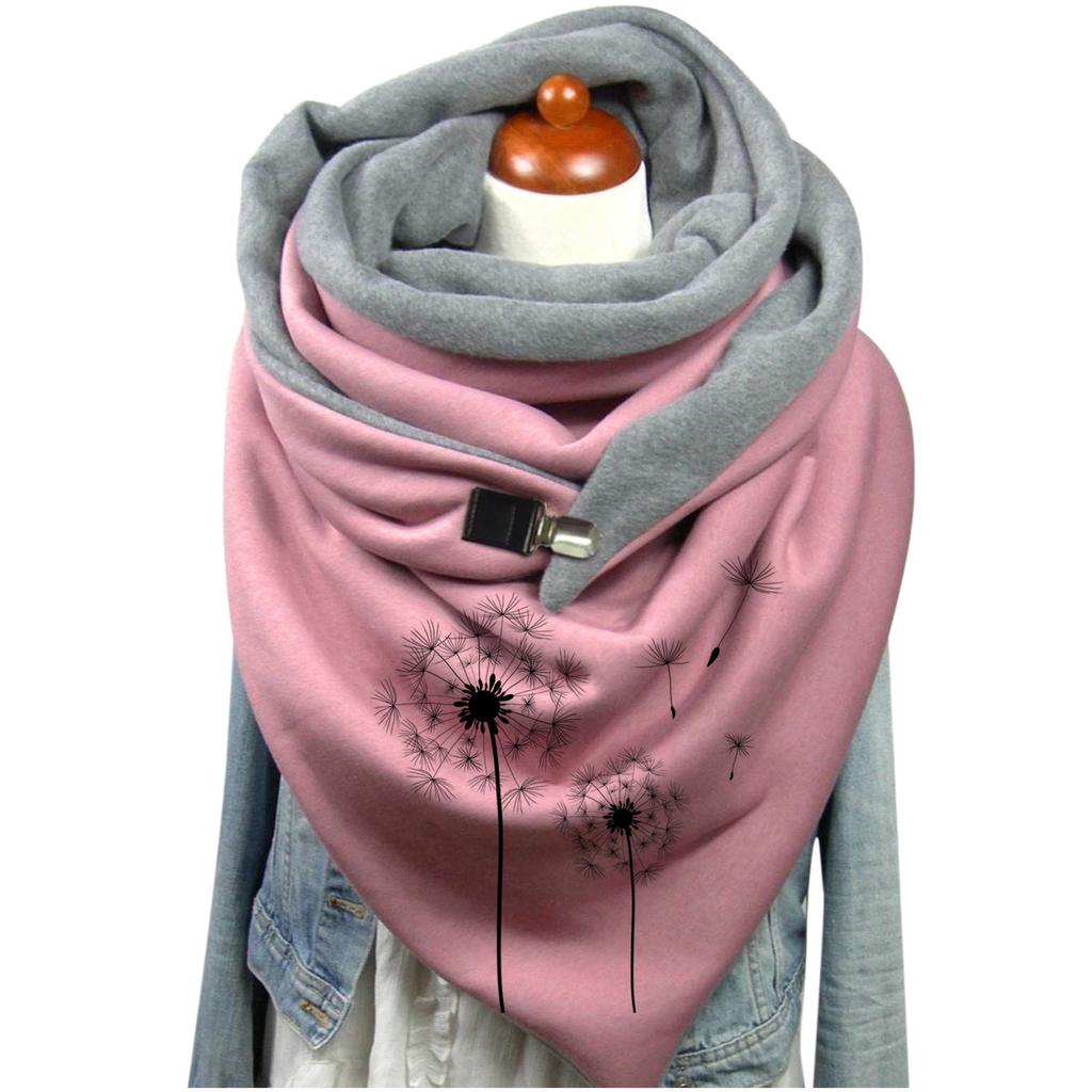 1PC Frauen Druck Schal Mode Retro Weibliche Mehrzweck Schal Schal