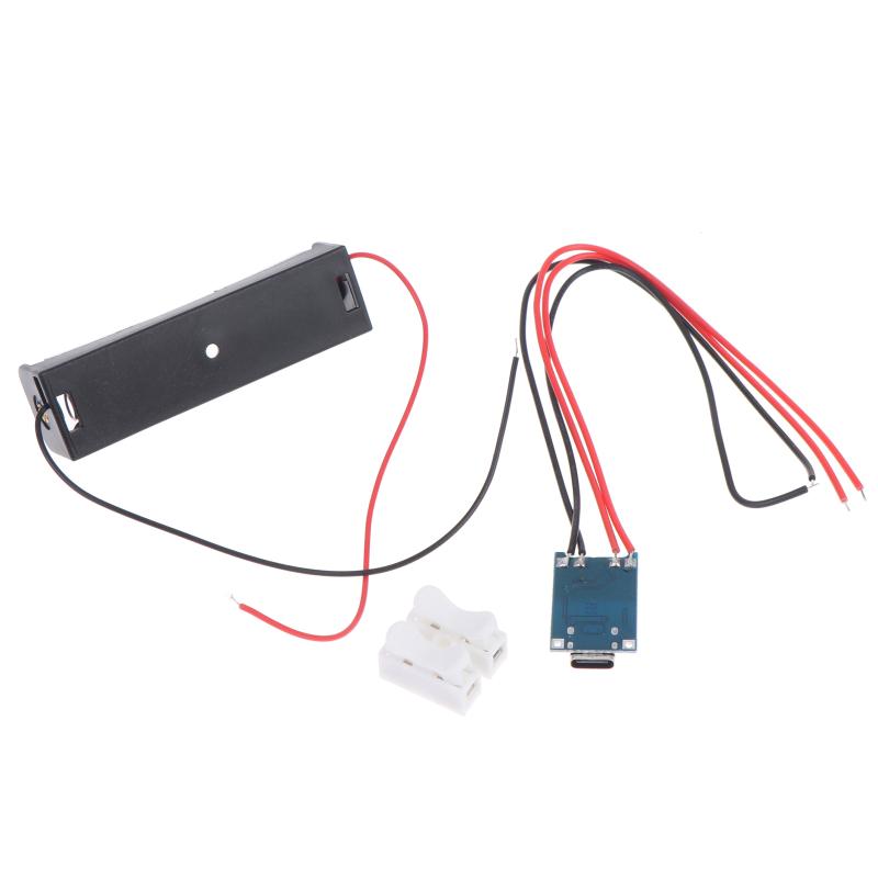 18650 TP4056 Lithium Battery Charger Module DIY Kit Fast Charging USB Power Boost Board for Mobile Power DIY Project