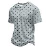 Men's Crewneck Quick Dry Short Sleeve T-Shirt for Gym Running Workout and Casual Wear