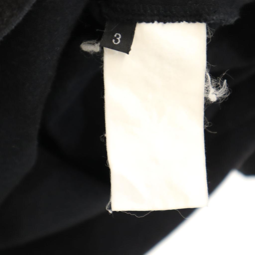 S'YTE Five-quarter sleeve long Cut 3 black Youji Yamamoto Women Used
