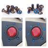 6pcs Steering Wheel Screw Bolts  Titanium Tapered M5×0.8 Length 19mm Round / 15mm Flat Head Fit Lot Of Steering Wheel volante