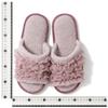 Francfranc Moist Knit Frill Room Pink Shoes,