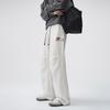 Tether elastic waist casual pants high street tide brand mopping pants men's and women's casual trousers loose straight wide-leg sweatpants tide