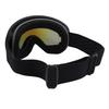 OTG Ski Goggles Over Glasses Ski Snowboard Goggles for Men Women Polarized Windproof Double Layer Anti Fog Black Blue