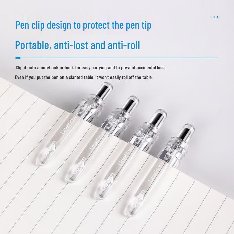 Deli S101 0.5mm Black Retractable Gel Pen Set