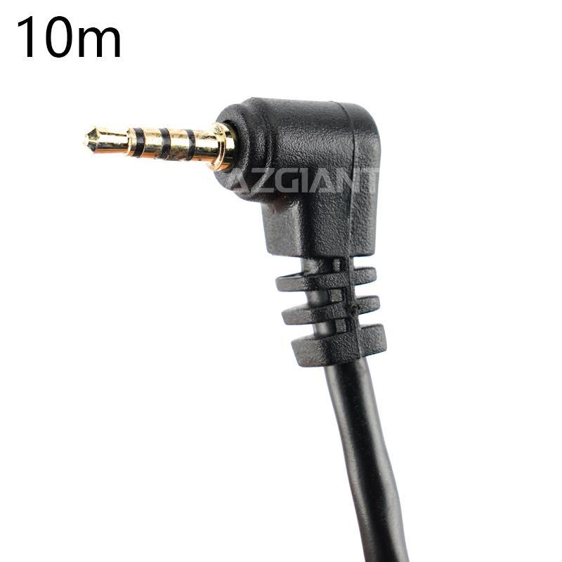 6/10M 5pin 2.5mm Jack Extension Cable For Car RCA Video Rear View Camera Male, DVR Camera Cable