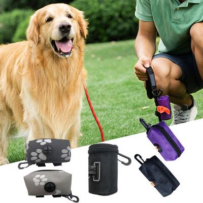 Waste Bag Dispenser Zipper Closure Compact Size Waterproof Large Capacity Hook Design
