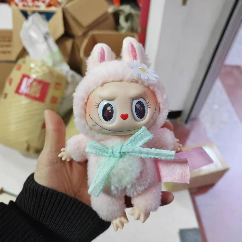 Cute Sweet MOKOKO Key Rings Trendy Cool Popular Market Sweetheart Sister Plush Doll Pendant Soft Vinyl Key Chains for Handbag Backpack and Schoolbag