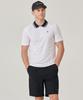 Built Moa Men'S Logo Collar Zipper T-Shirt (Type B)