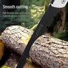 Folding Handheld Outdoor Saw with Teflon Blade for Wood, Garden, and Fruit Trees - High Branch Logging Tool