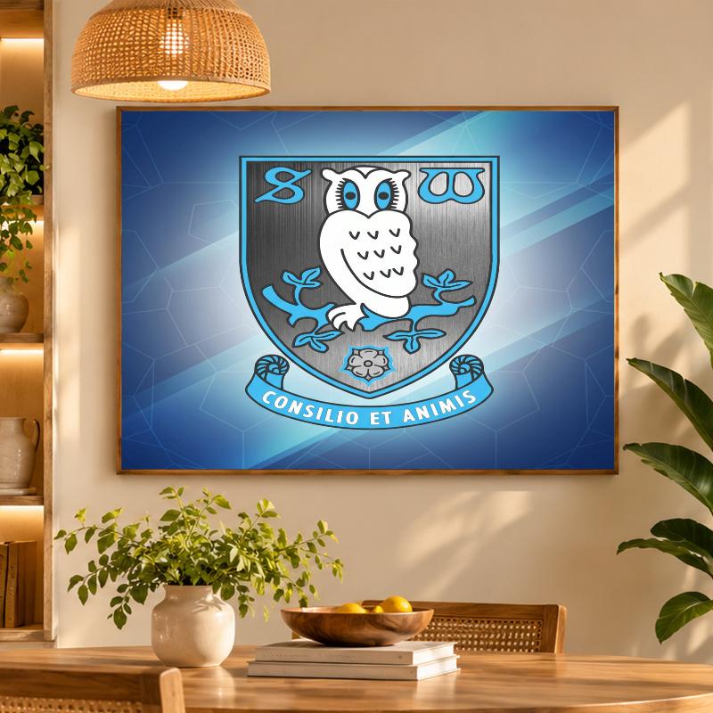 5D Diamond Painting Sheffield Wednesday DIY Full Drill Diamond Art Kit Home Decoration