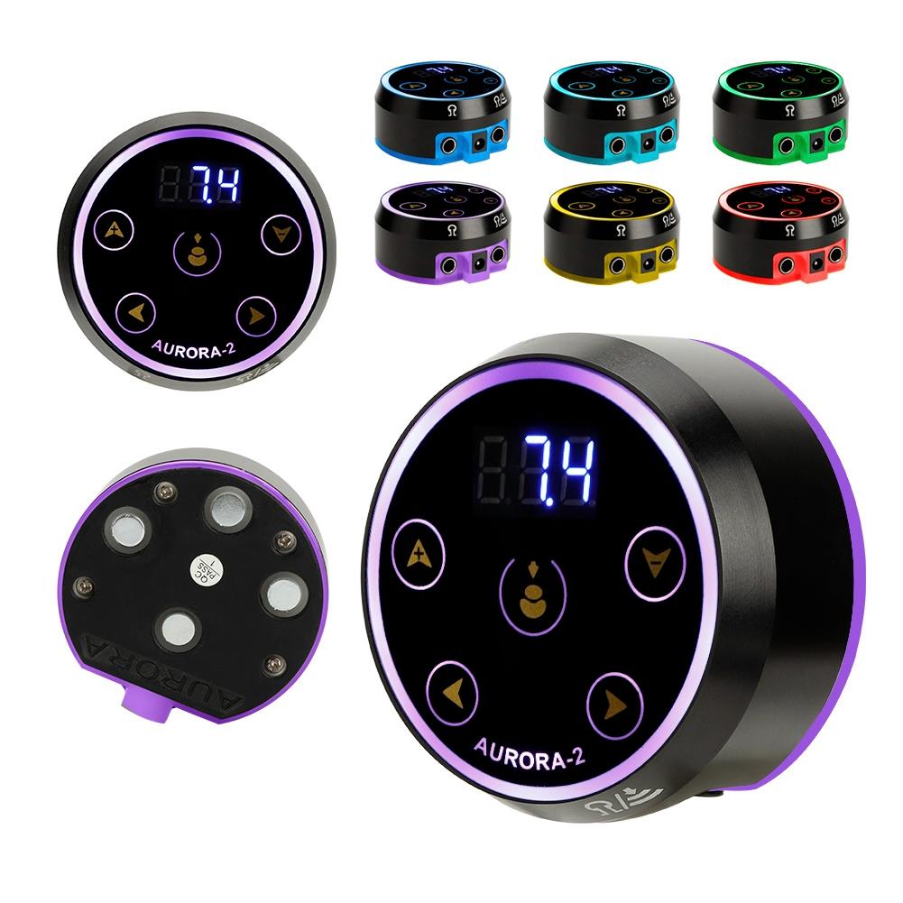 Tatueringmaskin Strömregulator LED-display Tatuering Strömtransformator Skönhetsverktyg