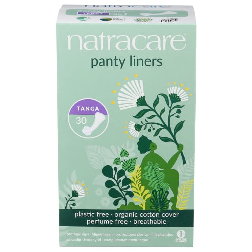 

Natracare Natural Panty Liners (Thongs), 30 count, shipped internationally