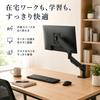 Pivotix Single Monitor Inch Load VESA Mechanical Spring Mount Arm, 17-32 Compatible, 2-9kg Capacity, 75x75/100x100,