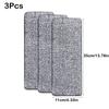 3PCS Microfiber Flat Mop Replacement Cloth Washable Mop Refill Durable Lazy Mop Cloth