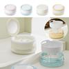 Plastic False Teeth Cleaning Box Leak Proof Mouth Guard Case  Oral Hygiene Supplies