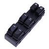 935702S9009P Four Button Driver Door Control Panel for Select 2011-2013 Right Hand Drive Models, 12V Window Access Assembly With ABS Housing for