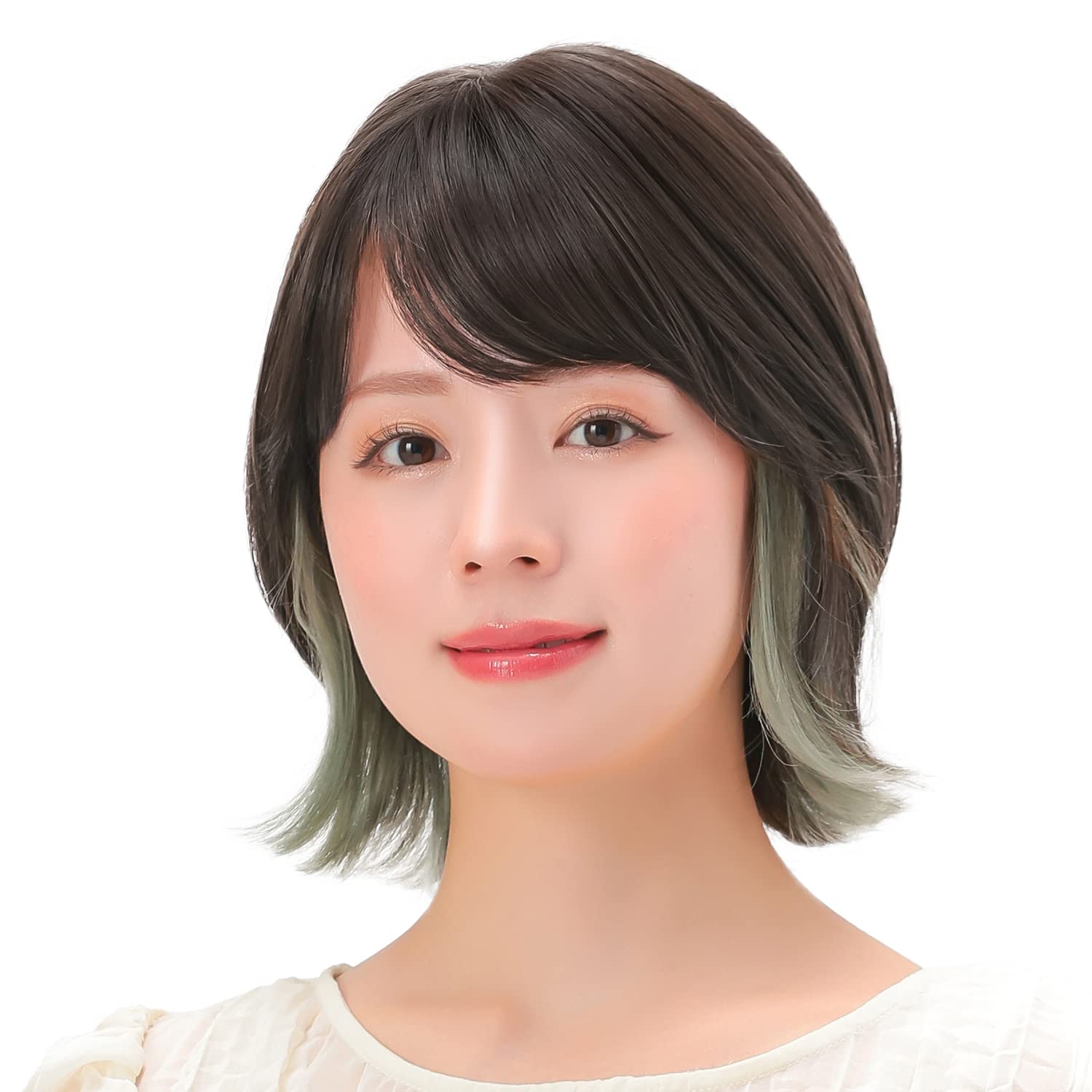 

Medical Full Inner Outer One Size Fits Most Brown in Pistachio pw127DRBinPT [AQUADOLL] Wig, Wig, Bob, Color, Wig, Women s Wig, DRBinPT.Dark