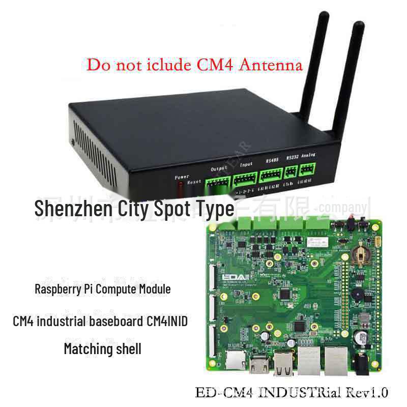 

Raspberry Pi CM4 Industrial-Grade Baseboard with CM4IND Shell