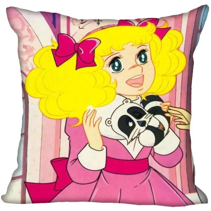 Candy Candy Polyester Cushion Cover Children's Room Decoration Pillow Case Living Room Chair Sofa Home Decoration 1007