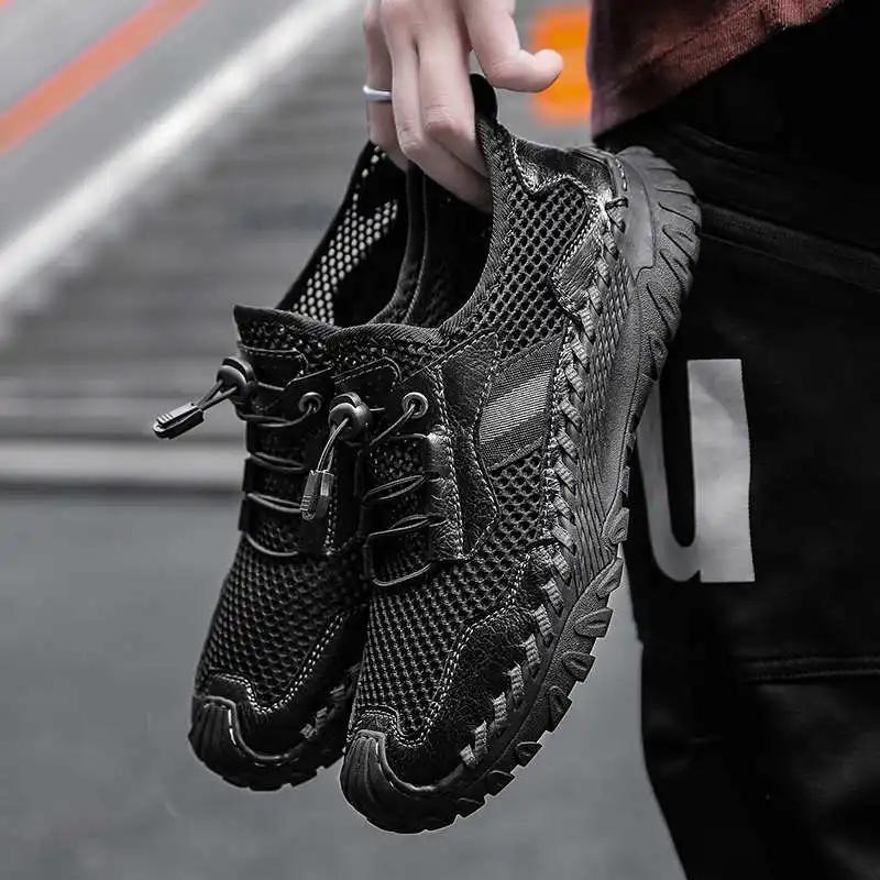 Mocasin Warm Sneakers Men Sneakerss Walking Shoes 47 Size Black Boot Man Sport Loafter Racing Due To Casuals 2025summer