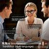 Smart Glasses Real-Time AI Translation Powered Assistant 8MP Camera  Photography 1080P Video Dual Mics Speakers Photochromic Lenses Bluetooth Calling