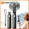 Xiaomi 1PC Portable Handheld Mini Fan With LED Light, Rechargeable Folding Travel Fan, Portable Pocket Fan