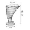 8.9oz 260ml Creative Glass Dessert Cup Transparent Reusable Yogurt Milk Tableware for Party Wedding Supply Ice Cream Juice Cups