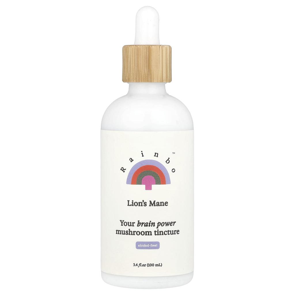 Rainbo, Helical Mane Mushroom, Alcohol Free, 3.4 fl oz (100 ml)