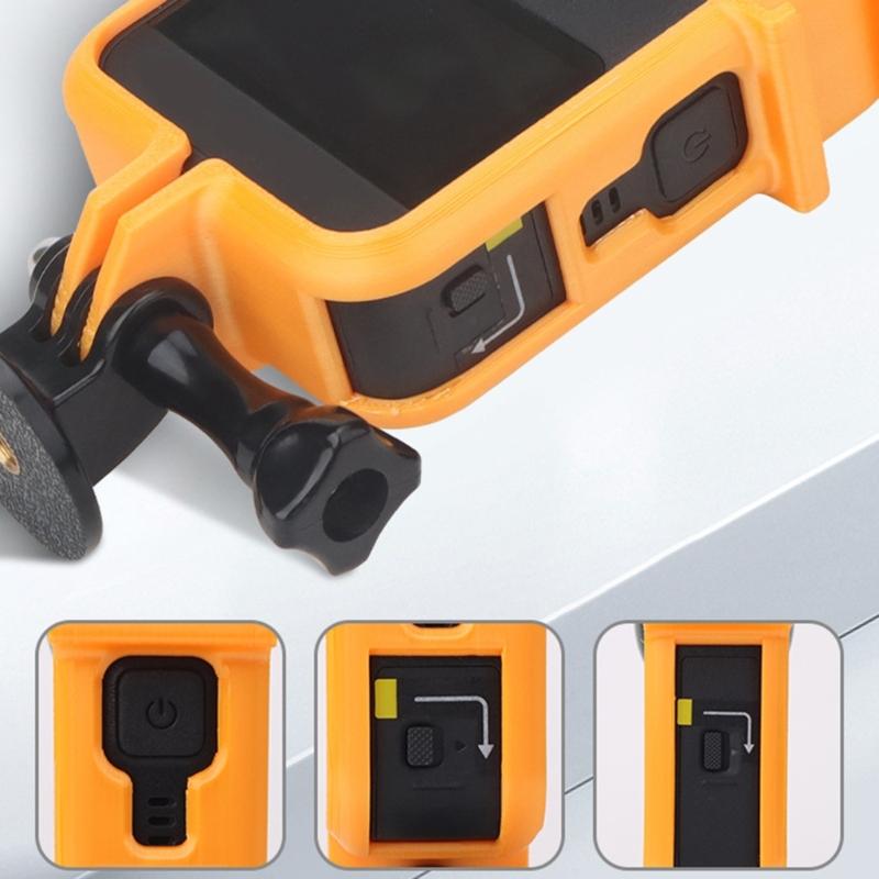 Protective Case for  Panoramic Cameras Shockproof Battery Door Access PLAs Composite Expandable Accessory Mount