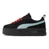 Puma Dua Lipa x  Mayze Suede Black Blue Glow Women Sneakers Puma-Black 387294-05