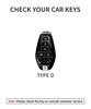 BYD D9 Key Faux Suede Protective Shell - Luxury Car Key Case