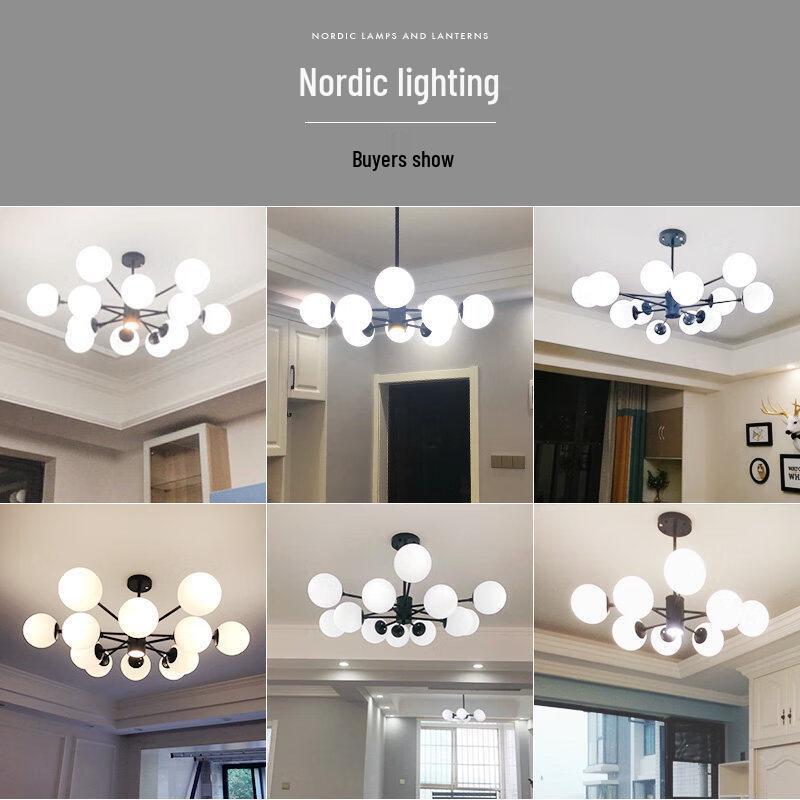 Xuanyong Light Luxury Magic Bean Chandelier Set