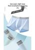 Teen Boys Antibacterial Ice Silk Boxer Briefs - Junior and High School, Plus Size Shorts