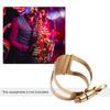 Single Screw Adjustment Saxophone Ligature Compact Durable Ligature for Tenor Saxophone