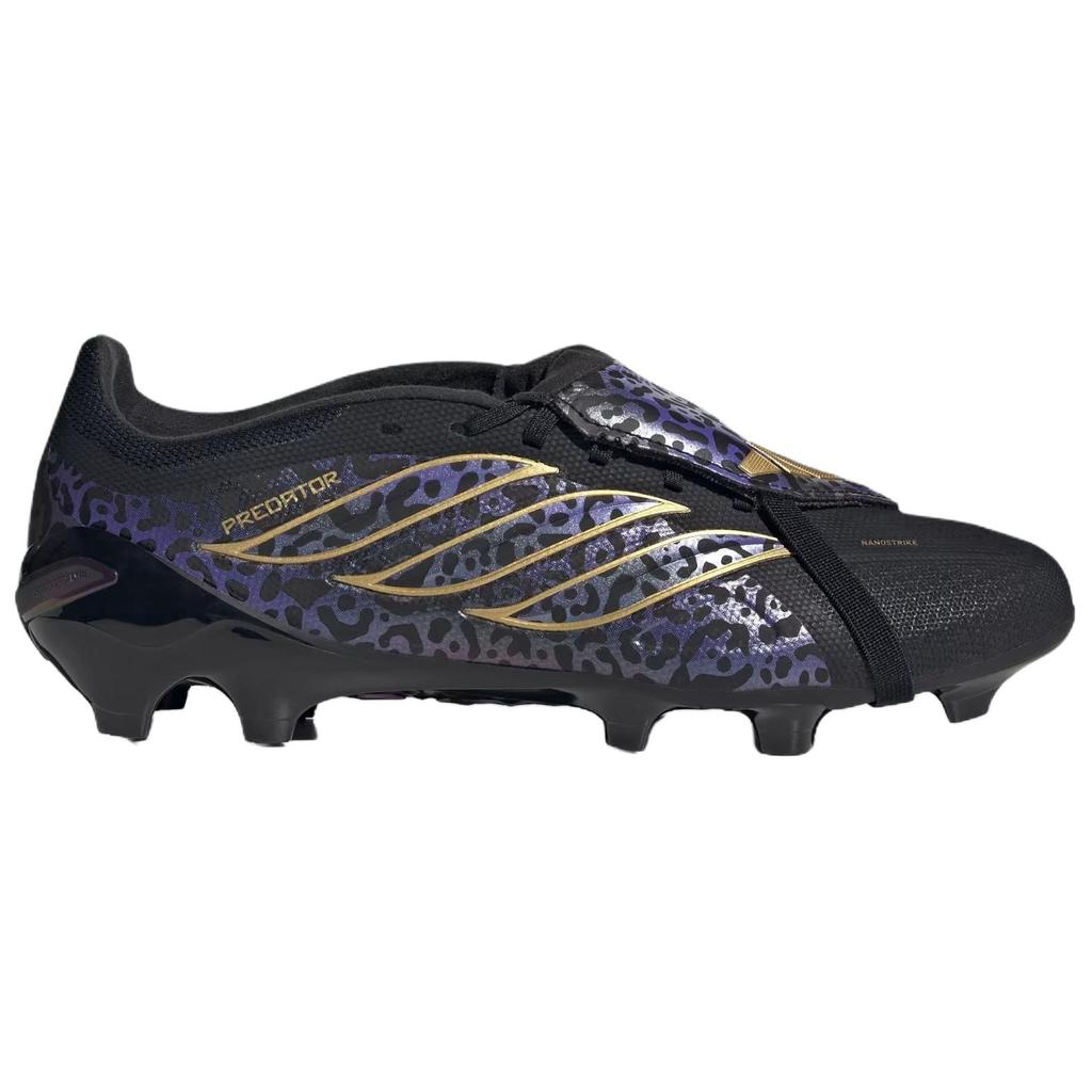 adidas Predator League Fold-Over Tongue FG MG Kaka Unisex Cleats Black Core-Black Gold-Metallic KI5872