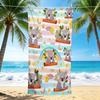 1Pc Koala Bears Rainbow Beach Towel, Quick Dry, Multi-Use for Beach Pool Gym Yoga Home Travel, Christmas, Halloween, Xmas Gift S929595