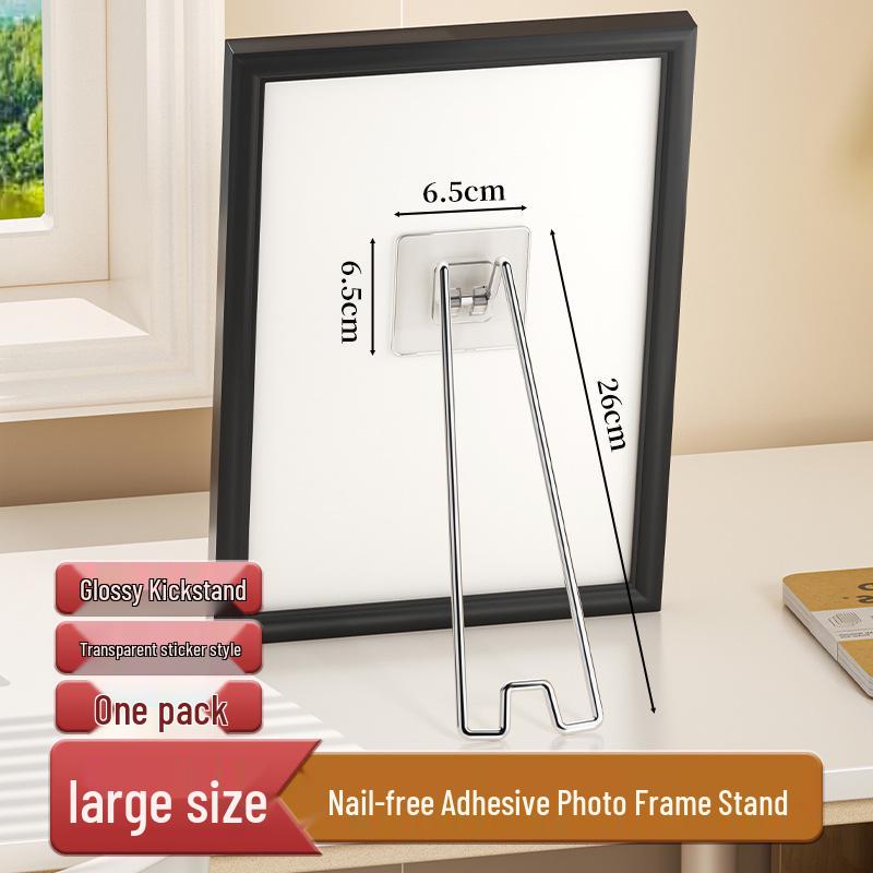 Cross-border Frameless Photo Frame Stand for Desktop Display