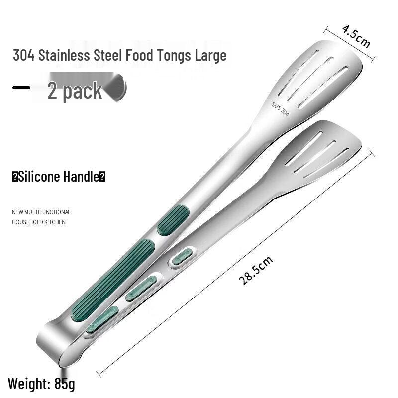 Thickened Stainless Steel Anti-Scalding Food Tongs