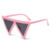 Fashion Y2k Triangle Punk Shades Sunglasses Goggle Women Men Big Frame Steampunk Sun Glasses Trend Windproof Eyewear gafas de so