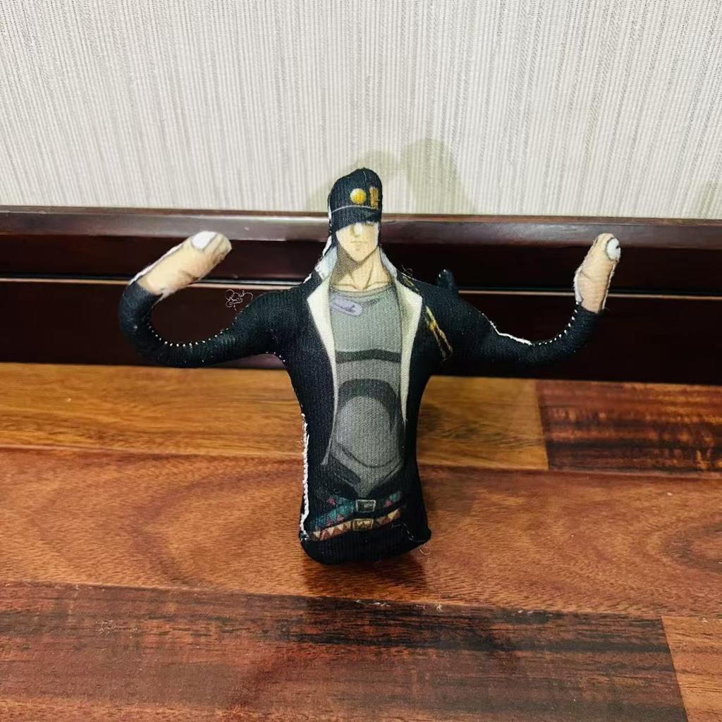 Kawaii Ny 28 cm Jojo's Bizarre Adventure Abstrakt Musben Tråd Docka Docka Tillbehör Giorno Giovanna Pojke Födelsedagspresent