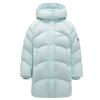 Tanboer Kids Mid-Length Down Jacket with Detachable Hood