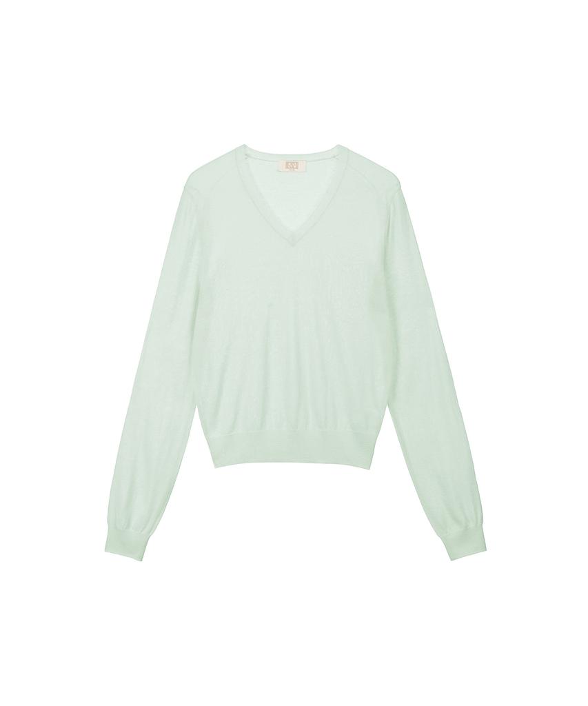 RENEJ Simple V-Neck Knit