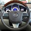 Hand Sewing Non-Slip Peach Wood Grain Genuine Leather Car Steering Wheel Cover for CTS SLS 2005-2010
