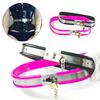 Adjustable Chastity Belt Stainless Steel Metal Waist Band Bondage Restraints for Woman Men Fetish Wear  Tools Sex Products