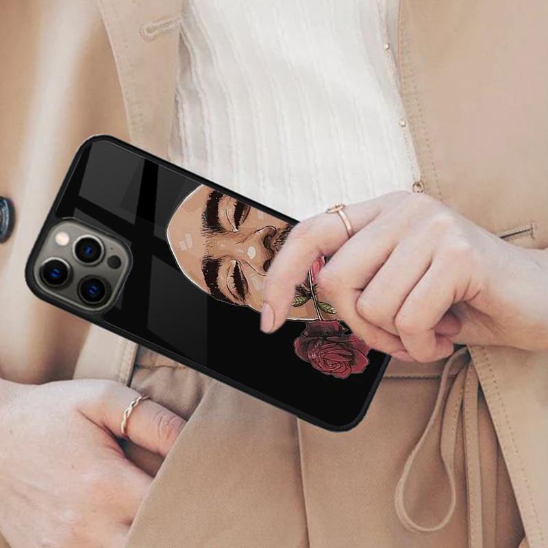 

Rapper 2pac Singer Tupac Magnetic Phone Case For APPLE iPhone 17 Air 16 14 13 12 Pro Max 15 Plus Wireless Charge MagSafe Cover iPhone 13mini