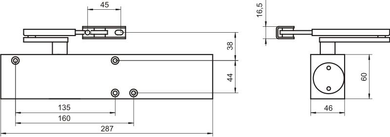 TÜRCLOSER STS-4000 BRAUN - MP GEZ 4000R