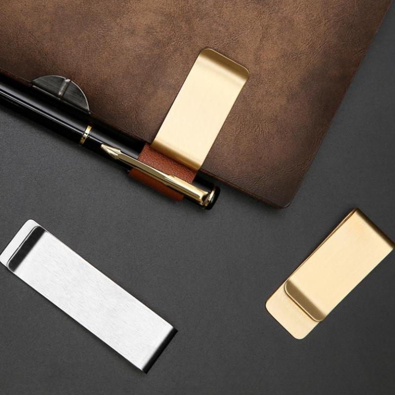 Money Clip Ultra Slim Durable Metal Build Multiple Color Options Scratch Resistant Lightweight for Daily Business Use